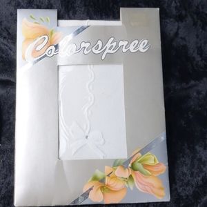 Vintage color spree fashion pantyhose bow